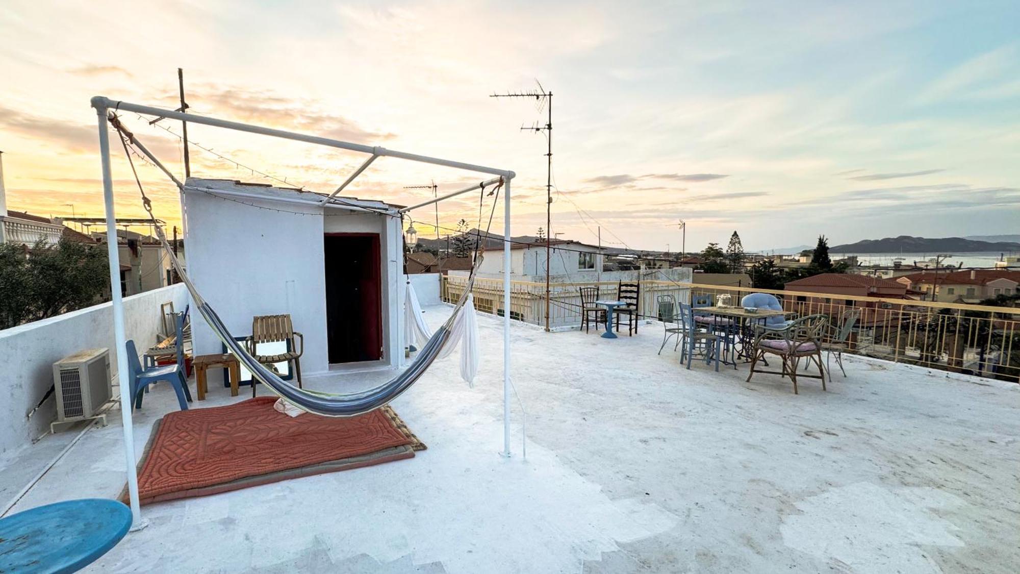 Appartement Vue Sur Mer Soul Family, Egine Aegina Extérieur photo