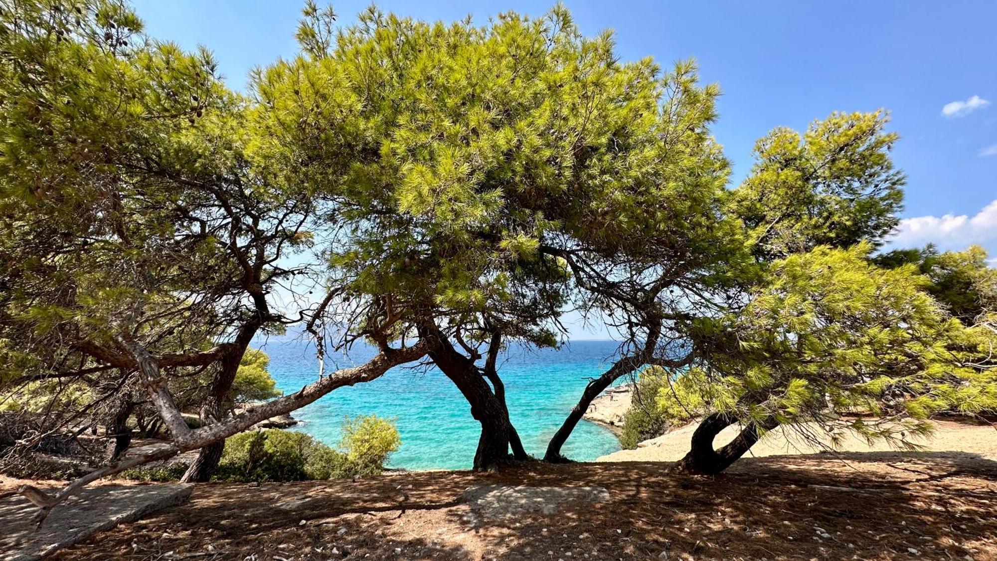 Appartement Vue Sur Mer Soul Family, Egine Aegina Extérieur photo