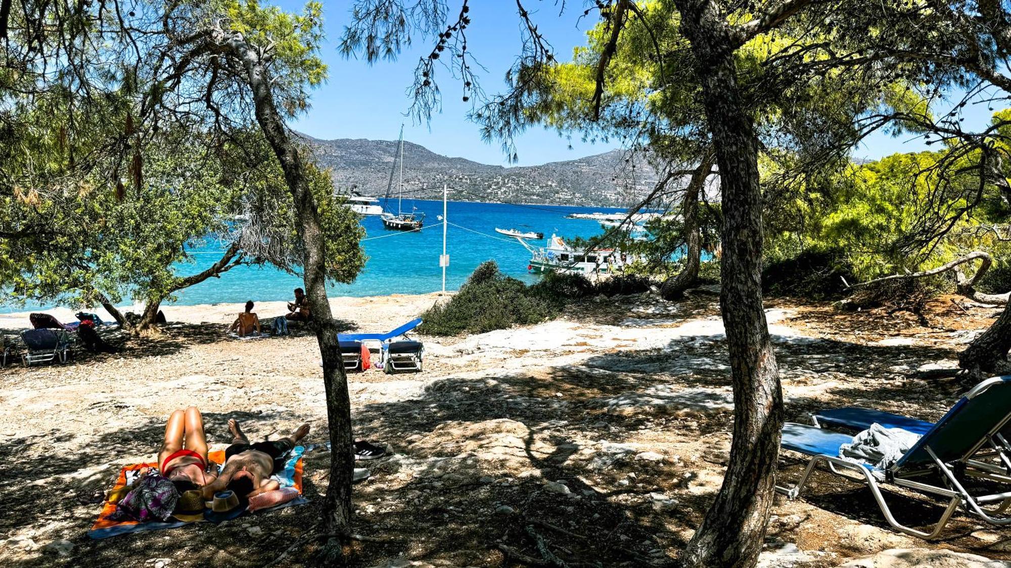 Appartement Vue Sur Mer Soul Family, Egine Aegina Extérieur photo