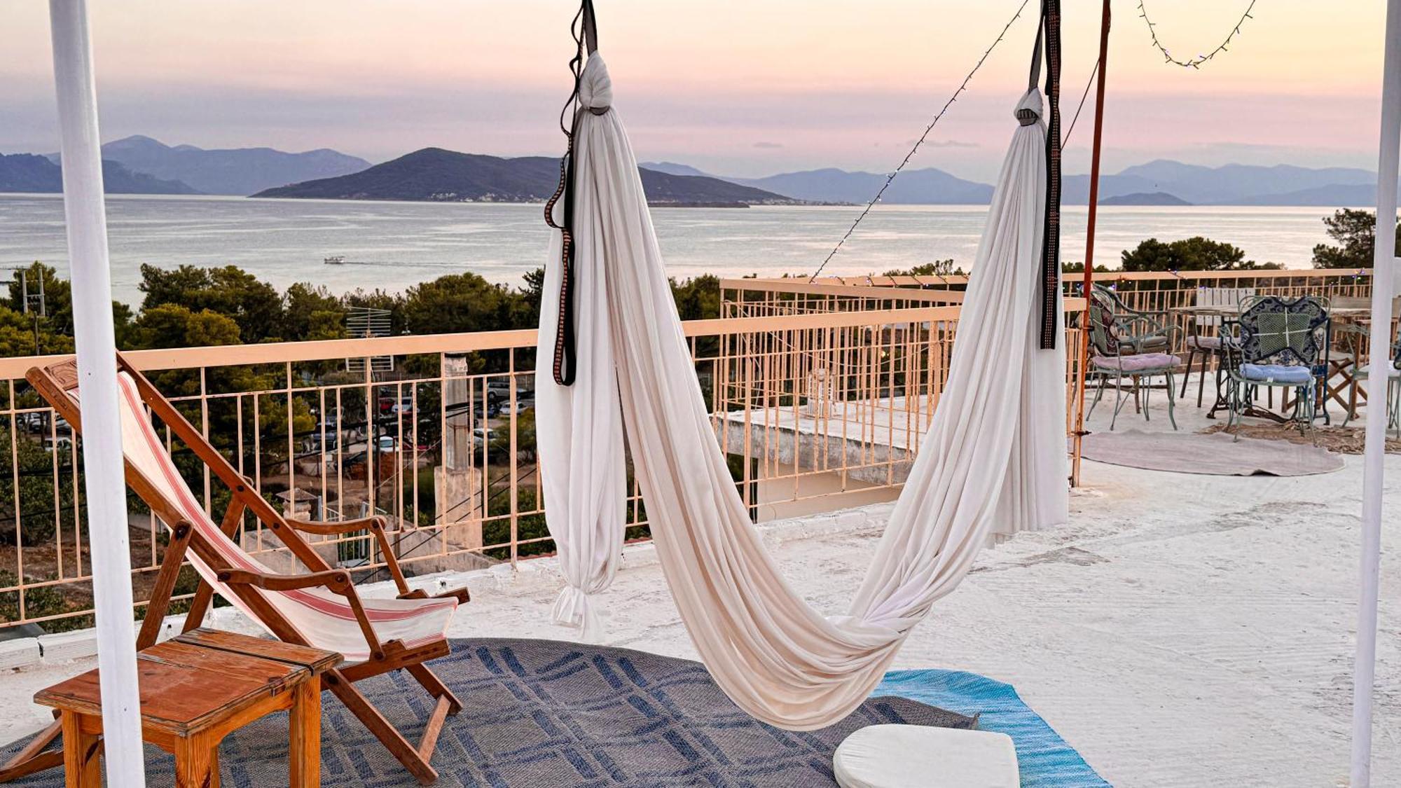 Appartement Vue Sur Mer Soul Family, Egine Aegina Extérieur photo