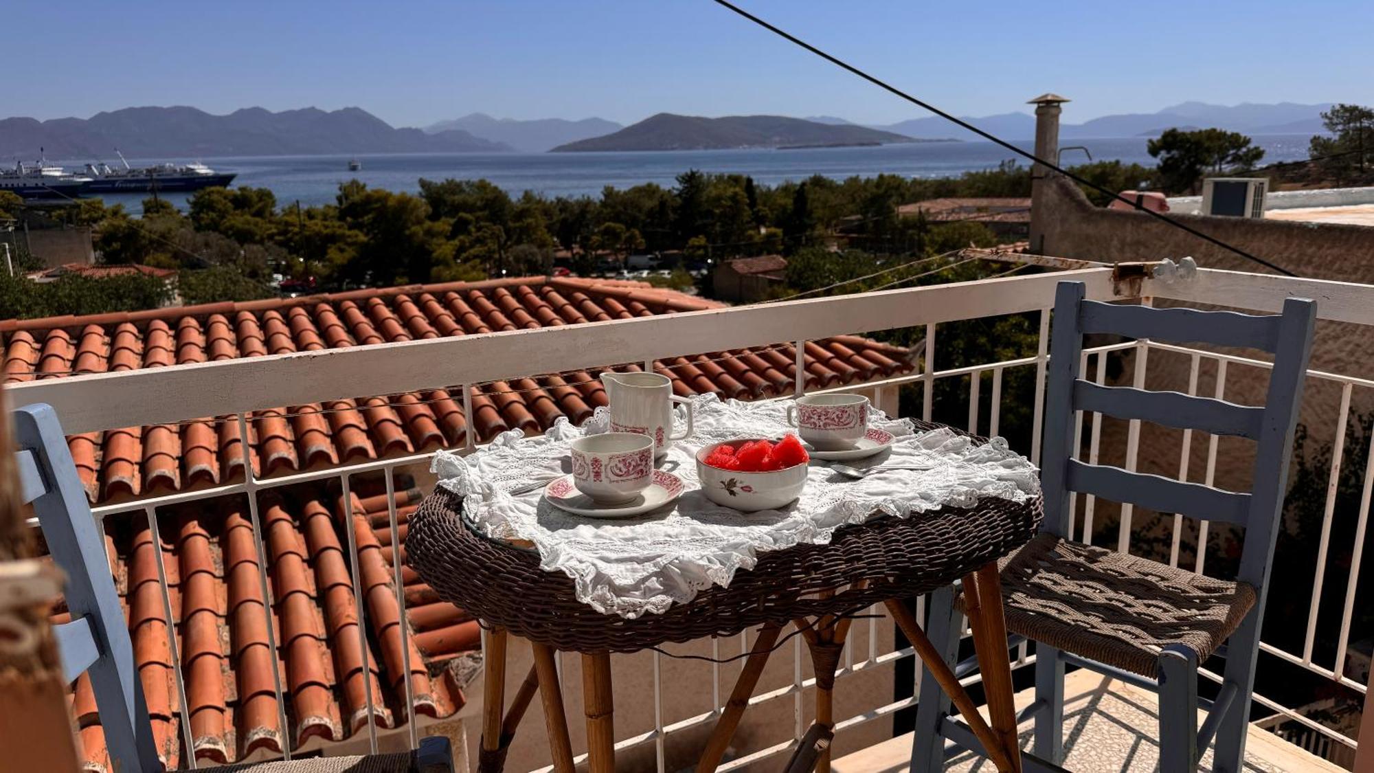 Appartement Vue Sur Mer Soul Family, Egine Aegina Extérieur photo