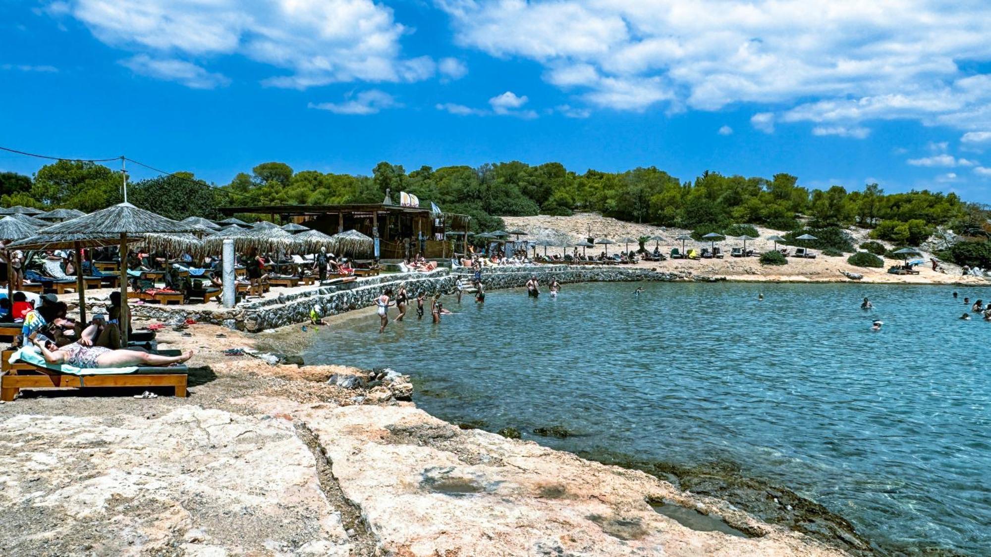 Appartement Vue Sur Mer Soul Family, Egine Aegina Extérieur photo