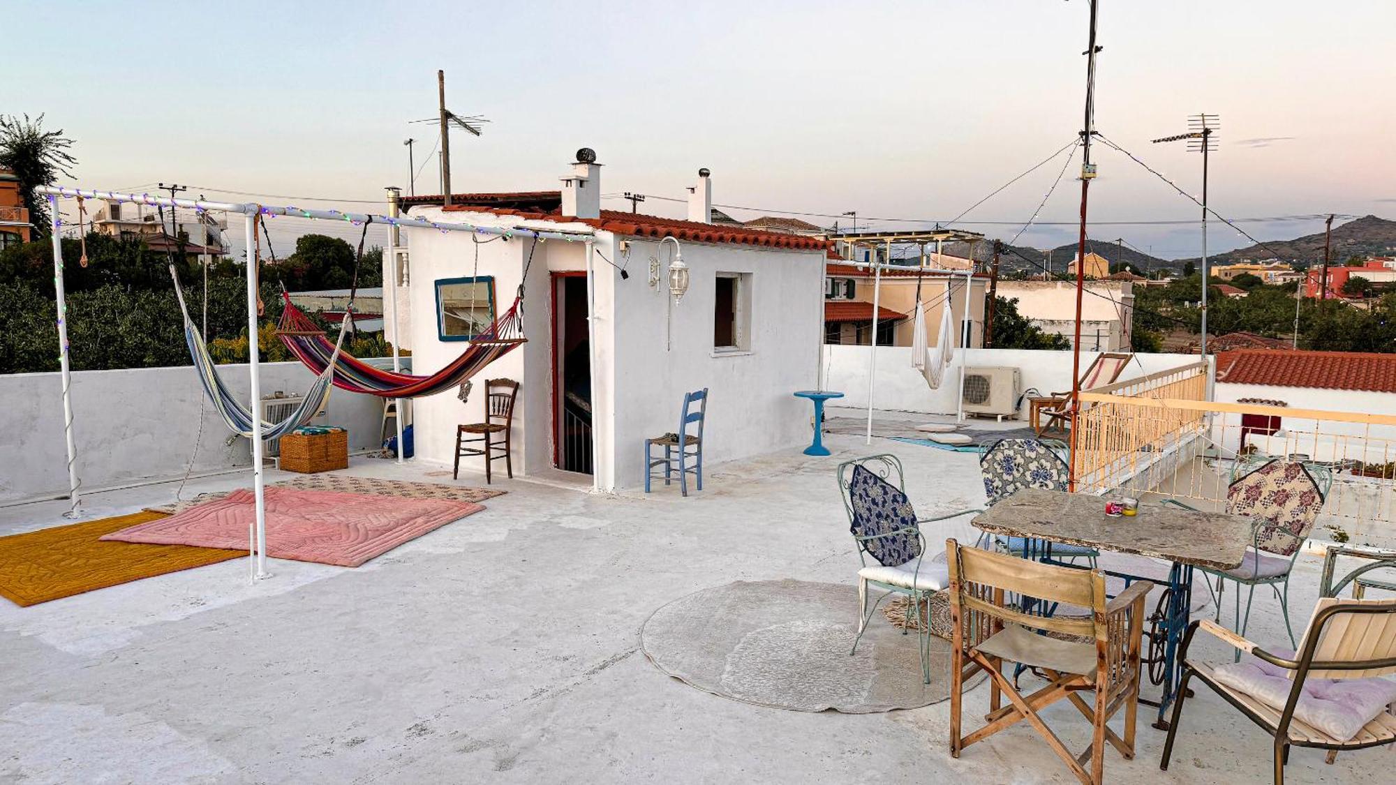 Appartement Vue Sur Mer Soul Family, Egine Aegina Extérieur photo