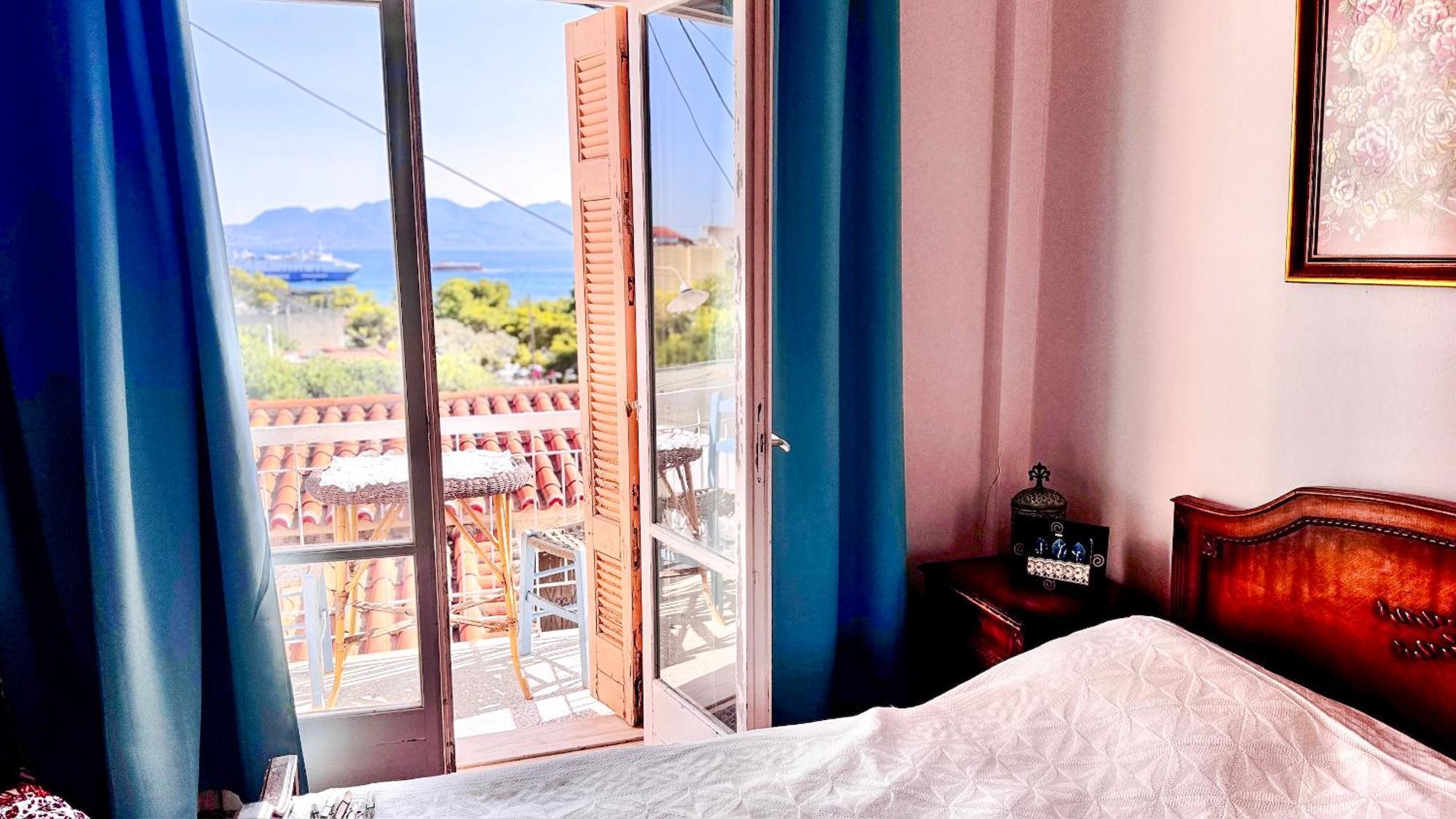Appartement Vue Sur Mer Soul Family, Egine Aegina Extérieur photo